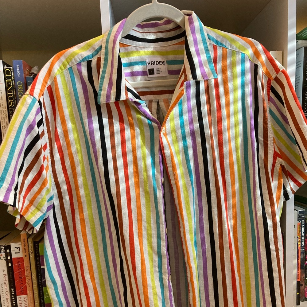L Pride button up Target collection